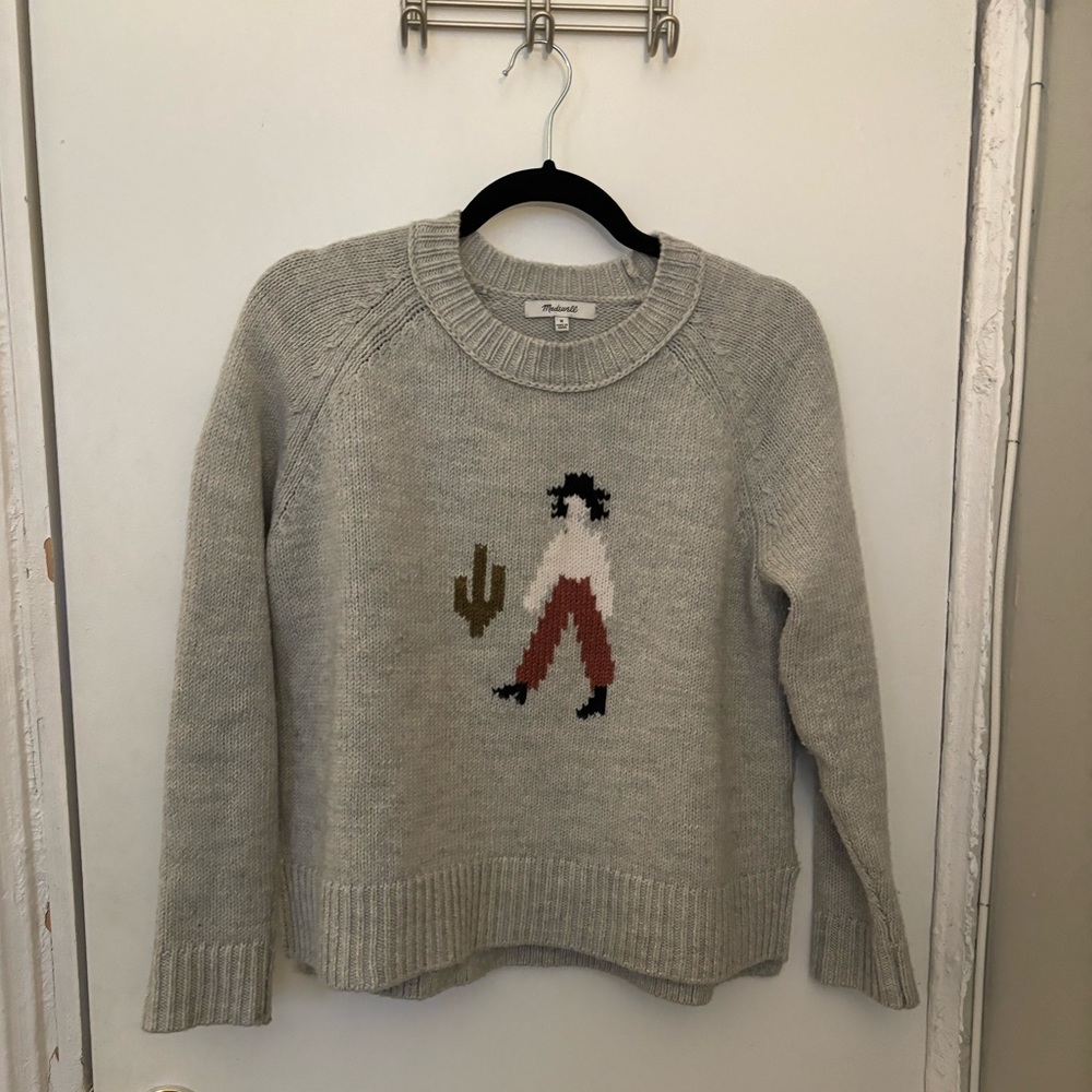 MADEWELL EL RANCHO SWEATER MEDIUM